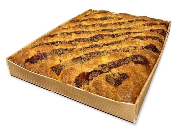 Plaatcake Stoofpeer Karamel