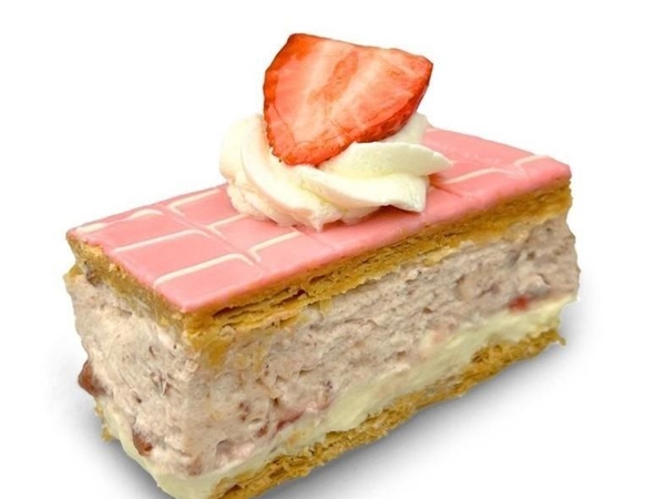 Tompouce Aardbei
