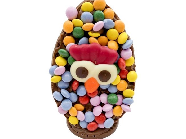 Paas Chocolade Ei met smarties&nbsp;melk chocolade