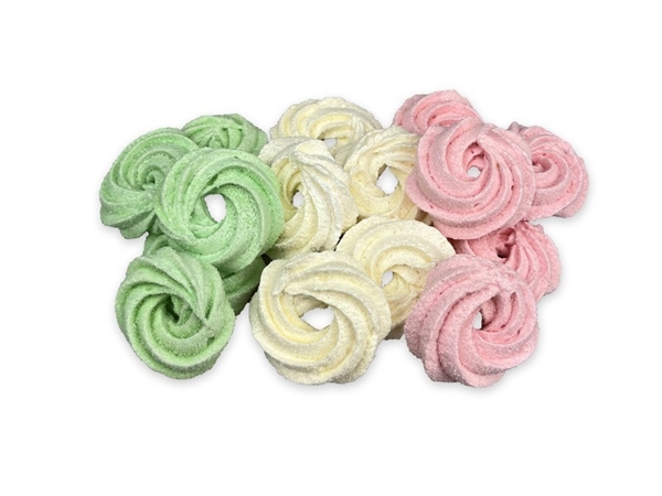 Kerst Schuim Kransjes 15st. Mix