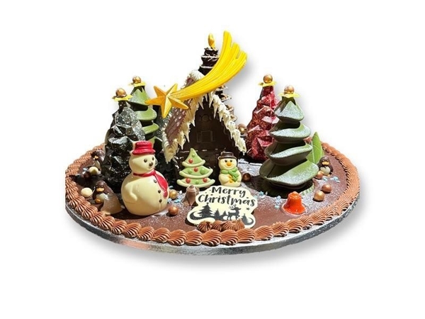 Chocolade Plateau Rond